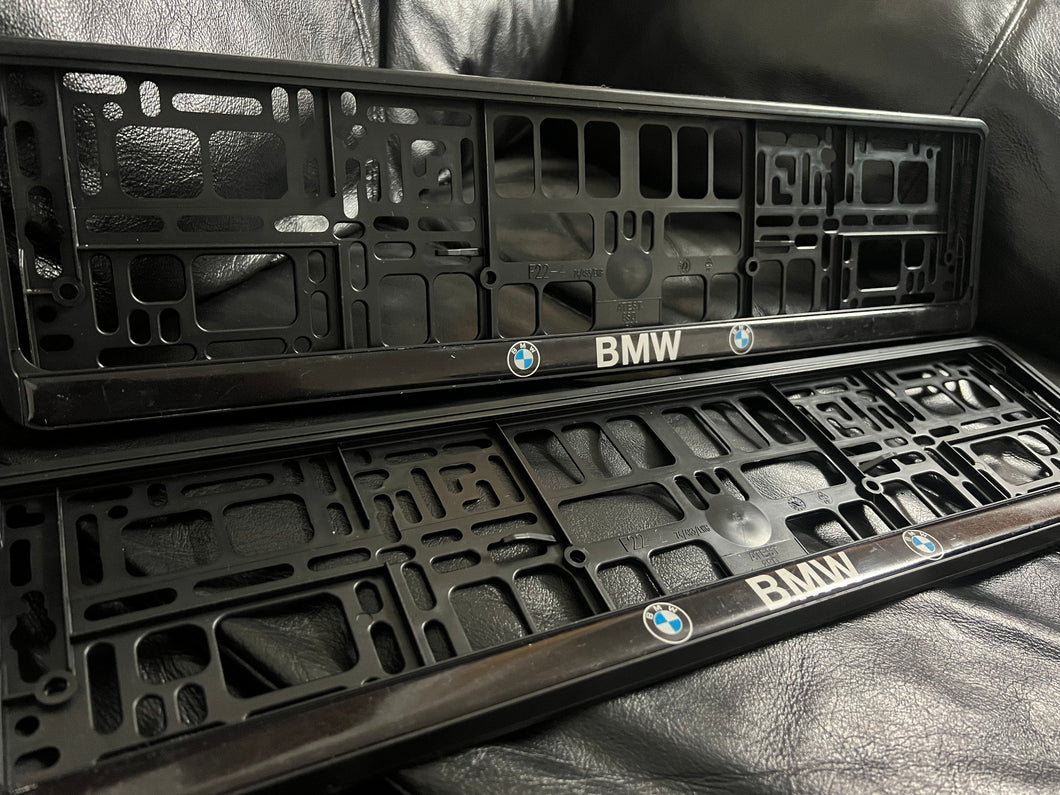 BMW Number Plate Holder